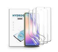 nvskvd Pellicola Protettiva in Idrogel per Samsung Galaxy A54 5G, 3 Pezzi Trasparente HD Morbida TPU Pellicola Protettiva per Display ID Impronte Digitali(Non Vetro Temperato)