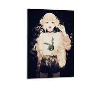 NVTTYIA Poster a tema anime con ragazza carina ed estetica, decorazione artistica vintage per camera da letto, decorazione da parete con personaggi Kawaii, elegante estetica per la casa, idea regalo