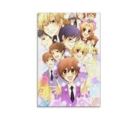 NVTTYIA Poster colorato con personaggi anime, stampa artistica da parete, decorazione moderna per la casa, graziosa opera d'arte estetica giapponese, stile manga giapponese, regalo per i fan