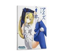 NVTTYIA Poster con personaggi anime, stampa artistica con spada, arte da parete, estetica, decorazione per la casa, idea regalo unica, decorazione per camera da letto, stile manga, opera d'arte