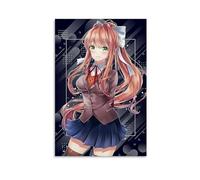 NVTTYIA Poster con ragazza anime, stampa artistica con personaggi carini, illustrazione digitale, decorazione da parete, decorazione estetica per la stanza, opera d'arte in stile giapponese, per casa