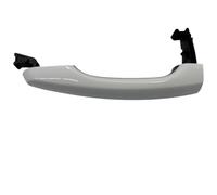 NVVAAnrab Maniglia esterna per porta anteriore e posteriore con pulsante induttore - Maniglia per porta esterna in plastica ABS bianca compatibile con i modelli che richiedono 82661F2010(left)