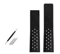 NVVVNX Cinturino 22 millimetri Genuino del cuoio del braccialetto della vigilanza del cinturino Per TAG HEUER MONACO Serie mens orologi da polso band fold fibbia Nubuck cinturini, 22mm, Agata