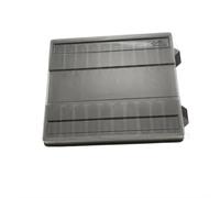 NVVVNX Scatola trasparente per penne stilografiche, custodia per penne da collezione, organizer per 10 penne in plastica, Nero , Taglia unica