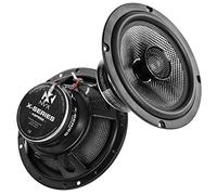 NVX® XSP652 Altoparlanti per auto da 6,5", 600 W max, 200 W RMS, 2 vie 6-1/2 "coassiali con tweeter a cupola in seta da 1" e X-over incorporati, facili da installare in auto/camion/porte (coppia)