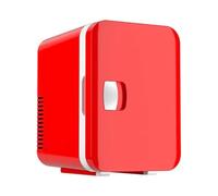 NVYAZJ Mini frigo da 6 litri per camera da letto, frigorifero portatile per auto con controllo elettronico intelligente della temperatura, dispositivo di raffreddamento e riscaldamento
