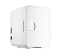 NVYAZJ Mini frigo da 6 litri per camera da letto, frigorifero portatile per auto con controllo elettronico intelligente della temperatura, dispositivo di raffreddamento e riscaldamento