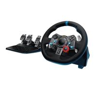 NVYAZJ PC Racing Wheel, Game E-Sport Equipment con 3 pedali Car Sim 270/900 gradi compatibile con PS3/4/PC Force Feedback Design antiscivolo, accessori per giochi elettronici