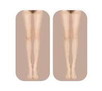 NVYRFS 2 Paia di Calze da Donna, Calze Nere Trasparenti Sexy in Seta, Calze sottilissime Fino alla Coscia(Skin)