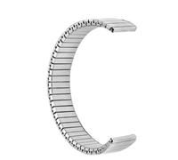 NVYRFS Bracciale for orologio in acciaio inossidabile da 18 mm con espansione elastica retrattile for uomo, cinturino elastico in metallo, accessori for orologi(S-136mm)