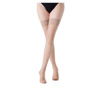 NVYRFS Calze Autoreggenti Trasparenti Senza Cuciture, Sottili e Sexy da Donna, Alte Fino alla Coscia, Calze alla Moda da Donna for Modellare Le Gambe(Skin)
