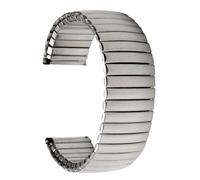 NVYRFS Cinturino for orologio elastico in metallo da 20 mm 22 mm Bracciale con espansione elastica in acciaio inossidabile(Silver,20mm)