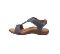NVYRFS Sandali da donna estivi solidi ortopedici con cinturino a T e gancio e passante, zeppe da spiaggia, taglie forti(Blue,41)