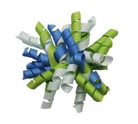 Nvzi 2 fiocchi per capelli ricci elastici per capelli per bambini e adolescenti, per coda di cavallo, accessori per capelli, A04