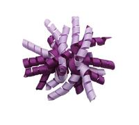 Nvzi 2 fiocchi per capelli ricci elastici per capelli per bambini e adolescenti, per coda di cavallo, accessori per capelli, A09