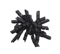 Nvzi 2 fiocchi per capelli ricci elastici per capelli per bambini e adolescenti, per coda di cavallo, accessori per capelli, A15