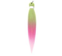 Nvzi 3 confezioni di capelli colorati da 66 cm, morbide trecce sintetiche all'uncinetto per trecce e trecce Passion Twist, H09