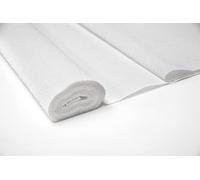Nvzi Premium Italian Crepe Paper Roll Heavy,bianco brillante