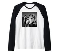 NWA Easy-E Dr Dre DJ Yella MC Ren di Michael Grecco Maglia con Maniche Raglan