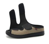 Nwarmsouth Scarpa Unisex per la Salute degli Adulti,Scarpette per diabetici, Sandali Regolabili con Piedi deformati-39_Kaki,Scarpa per la Salute Elastica e Confortevole