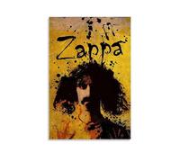 NWFWZP Poster su tela con frank Zappa, cantanti leggendari, maestri della musica, decorazione artistica da parete, per camera da letto, 20 x 30 cm, senza cornice