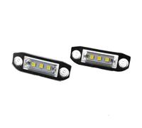 Nwirmtm Lampada Targa Per Volvo S80 Per XC90 S40 Per V60 XC70 V70 Per XC60 Per S60 C70 V50 Canbus Error Free LED Luce Targa Numero Lampade 30634190 30753839