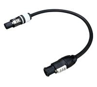 NWP NAC3FX-W-TOP H07RN-F 3G1,5 m, powerCON TRUE1, 0,5 m, colore: grigio