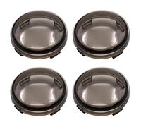 NWpangu Kit di coperture per lenti fumé per indicatori di direzione per moto, adatte per indicatori di direzione, 4 pezzi