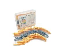 NWPNLXEA 1/4W 30 Values Metal Film Resistor Assortment Kit 10R-1M Resistor Pack,50 Values 1% Set of resistors 1R-10M DIY Assorted Kit (500pcs-Without Box)