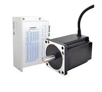 NWPNLXEA 1 Axis Stepper Kit 8.2Nm Nema 34 Stepper Electronic Starter 6A & Digital Stepper Driver DM860Y for Milling Machine