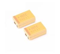 NWPNLXEA 100PCS 6V 6.3V 10V 16V 25V 35V 50V 10UF 22UF 33UF 47UF 100UF 220UF 330UF 470UF D Type SMD Tantalum Capacitor (10V 100UF D)