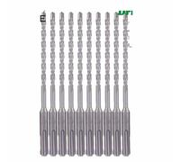 NWPNLXEA 10Pc/Lot 4mm 5mm 6mm Hammer Drill Bits Set 160mm Concrete Wall Brick Block Masonry Hole Saw Drilling 013(5x160mm 10pcs) NWPNLXEA