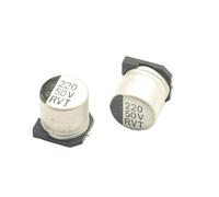 NWPNLXEA 10pcs 10V 47UF 16V 100UF 25V 22UF 35V 470UF 50V 220UF 1000UF 10UF 330UF 2200UF 150UF Aluminum Electrolytic Capacitors SMD (10V 47UF 10PCS)
