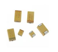 NWPNLXEA 10Pcs A B C D Type Tantalum Capacitor 100UF 0.22UF 1UF 4.7UF 10UF 22UF 33UF 47UF 6.3V 10V 16V 25V 35V 50V 3216 3528 6032 7343 (16V100UF 107)