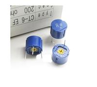 NWPNLXEA 10pcs/ CT6EF201 CT-6 EF 200R Bottom Adjustment Resistor Pin Round Adjustable Potentiometer