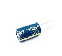 NWPNLXEA 10pcs/Lot 100V 100UF Low/Impedance High Frequency Aluminum electrolytic Capacitor Size 10X14 100v 100UF 20%