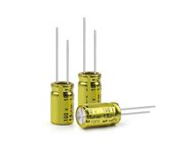 NWPNLXEA 10Pcs MKP Capacitor HiFi Fever Electrodeless Audio Metal Film Coupling Frequency 100V 1.5UF 2.2UF 3.3UF (100V1.5UF 10x16)