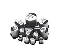 NWPNLXEA 10PCS SMD Aluminum Electrolytic Capacitor 6.3V 10V 16V 25V 35V 50V 1UF 2.2UF 4.7UF 10UF 22UF 47UF 100UF 220UF 330UF 470UF 1000UF (50V4.7UF 4x5.4)