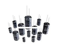 NWPNLXEA 10V 16V 25V 35V 50V 400V 450V Aluminum Electrolytic Capacitor 4.7UF 10UF 22UF 47UF 100UF 220UF 330UF 470UF 1000UF 2200UF 4700UF (35V 100UF 20PCS)