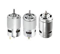 NWPNLXEA 12-24V 895/795 / 775 DC Electronic Starter 3000-12000 RPM High-Speed Gear Electronic Starter Brushless dc Motors with Ball Bearing And Cooling Fan (795 6000 RPM)