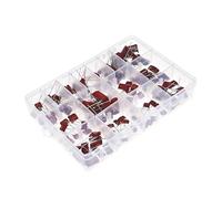 NWPNLXEA 150pcs 15value 400v 630v CBB Metal Film Capacitor Mixed Pack Kit 1NF2.2NF3.3NF4.7NF10NF22NF33NF47NF68NF100NF220NF330NF470NF560NF