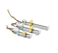 NWPNLXEA 15mm/20mm 2-Phase 4-Wire Stepper Electronic Starter 35mm/ 55mm/ 80mm Stroke Linear Actuator Stepping Engine (Stroke 35mm)