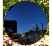 NWPNLXEA 1pc 11-13cm Obsidian polishing mirror black quartz crystal High-end decoration