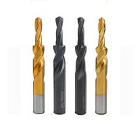 NWPNLXEA 1PC HSS Countersink Step Drill Bit Coated/Black Screw Countersunk Drill Bits 90/180 for Copper Aluminum M3-M12 (Color : Black Oxide, Size : M10(90 Degree)) NWPNLXEA