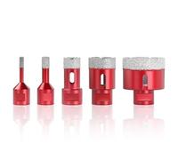 NWPNLXEA 1Pcs 6mm-80mm Vacuum Thread Brazed Hole Opener Drilling Core Bit M14 Angle Grinder Drill Bit for Ceramic Tile Granite Marble(65mm) NWPNLXEA