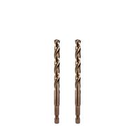 NWPNLXEA 1Pcs Cobalt Hex Drill Bits HSSCO M35 Twist Quick Change Impact Driver Tools for Stainless Steel Cast Iron Sheet Metal(9mm 2PCS) NWPNLXEA