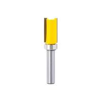 NWPNLXEA 1pcs Milling Cutter 8mm Shank Flush Trim Router Bit with Bottom Bearing 12.7mm Blade Wood Pattern Bit Woodworking Tool(12.7x25.4mm) NWPNLXEA