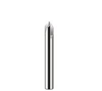 NWPNLXEA 1Pcs Tungsten Solid Carbide Countersink Drill Bit Chamfer Aluminium Stainless Steel Milling Cutter, 90 Degree Deburring End Mill(Carbide HRC45,4x50L) NWPNLXEA
