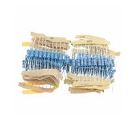 NWPNLXEA 200Pcs/lot 20 Value x 10pcs 1W 1% Metal Film Resistor 10 ohm-1M Ohm Assortment Kit