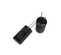 NWPNLXEA 200V330uf 18x35mm Aluminum electrolytic Capacitor 330uf 200v 200v330mf 330mf200v 200v330mfd 200Vdc 200wv 200v 330uf 22uf 33uf (200v330uf 18x35 5pcs)